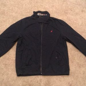 Nautica Navy Zip Jacket large